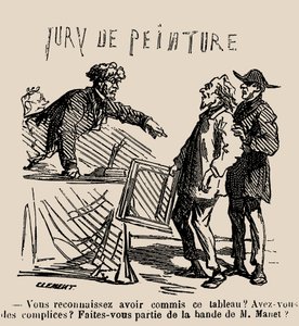 この絵を描いたことを認めますか? 共犯者はいますか? あなたは..., 1868. 作： Cham