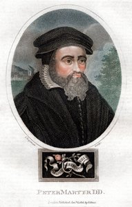 ピエトロマルティーレヴェルミグリ1499-1562、イタリアの神学者、1816年。 作： Chapman and Co