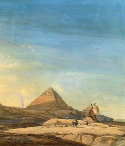 スフィンクスの測定、メンフィスのピラミッドの詳細 作： Charles Louis Balzac