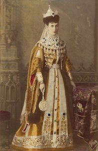 Marie Fedorovna (Maria Feodorovna ou Fiodorovna, princesse Dagmar de Danemark) - Bergamasco, Charles (Karl) (1830-1896). アルブミンの写真