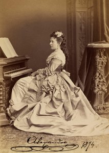 ザクセン アルテンブルク大公爵夫人アレクサンドラ イオシフォヴナの肖像 (1830-1911)