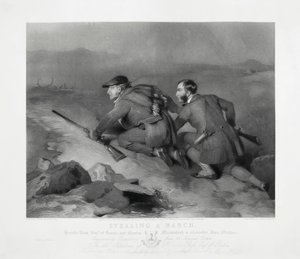 エドワード・バートンが刻印した「Stealing a March 作： Charles (after) Landseer