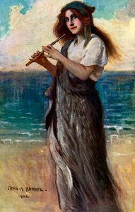 ナンシープライス1880〜1970年、イギリスの女優、ユリシーズのパラスアテネ、1902年。