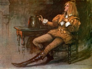 十二夜：アンドリュー・アグチーク卿、ノーマン・フォーブス氏（カラーリソ） 作： Charles A. Buchel