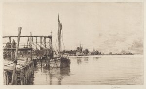 コネチカット川 作： Charles A. Platt