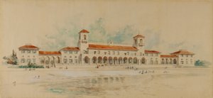 本館、リッチモンド ビーチ パーク、スタテン アイランド 作： Charles Adams Platt