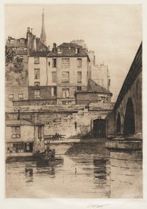 ケデオルフェーヴル、パリ、1886年。 作： Charles Adams Platt