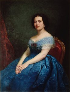 エルネスタ・グリジの肖像 1816年～1895年 1866年 作： Charles Adolphe Bonnegrace