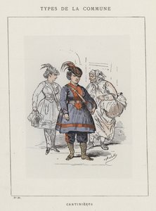 カンティニエール 作： Charles Albert d Arnoux Bertall