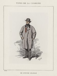 代議員市民 作： Charles Albert d Arnoux Bertall