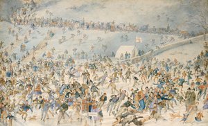 フィギュアスケート1876 作： Charles Altamont Doyle