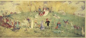 妖精の女王 - 行列 作： Charles Altamont Doyle