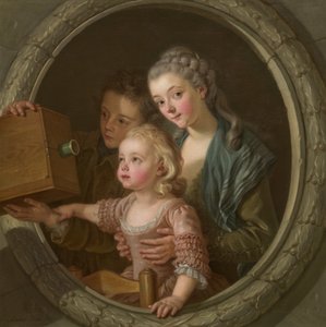 カメラ・オブスクラ 作： Charles Amedee Philippe van Loo