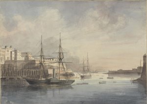 マルタ、ca で表示します。 1849年 作： Charles Andrew Dyce