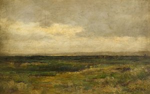 風景（キャンバスに油彩） 作： Charles Andrew Sellar