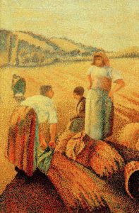 フィールドで 作： Charles Angrand