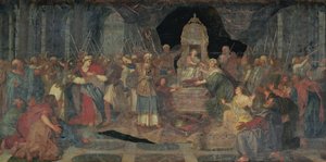 テンプルから追われたアタリア、1710 作： Charles Antoine Coypel