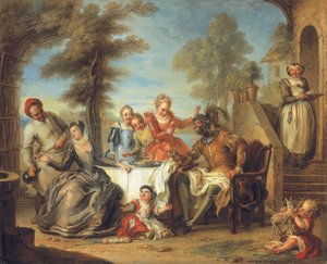 インでドンキホーテ 作： Charles Antoine Coypel