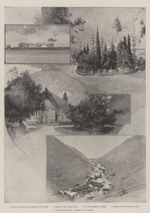 クロニエの捕われの身、セントヘレナのシーン 作： Charles Auguste Loye