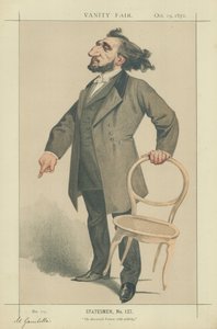 レオン・ガンベッタ 作： Charles Auguste Loye