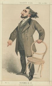 レオン・ガンベッタ氏 作： Charles Auguste Loye