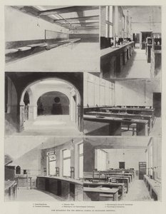 ミドルセックス病院の医学校のための新しい建物 作： Charles Auguste Loye