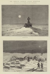 アメリカのフランクリン探検隊 作： Charles Auguste Loye