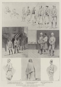 クレタ島の騒乱、カンディアでの暴徒の裁判でのシーン 作： Charles Auguste Loye