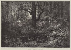 森の中心 作： Charles Auguste Loye