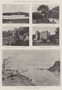 王のクルーズ、陛下が訪れた場所 作： Charles Auguste Loye