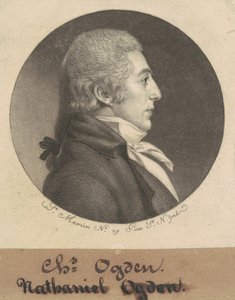 エイブラハム・オグデン・ジュニア 作： Charles B. J. Févret de Saint Mémin