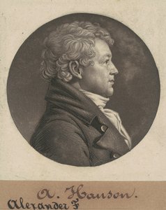 アレクサンダー・コンティー・ハンソン 作： Charles B. J. Févret de Saint Mémin