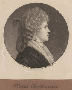 アン・ビークマン 作： Charles B. J. Févret de Saint Mémin