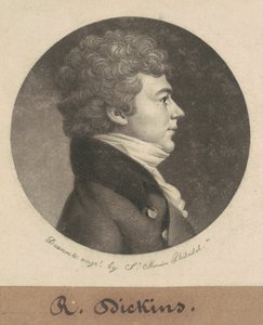 アズベリー・ディキンズ 作： Charles B. J. Févret de Saint Mémin