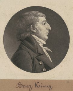 ベンジャミン・キング 作： Charles B. J. Févret de Saint Mémin