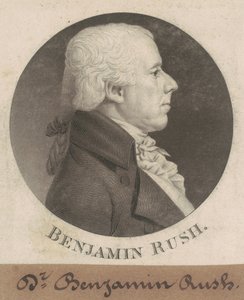 ベンジャミン・ラッシュ 作： Charles B. J. Févret de Saint Mémin