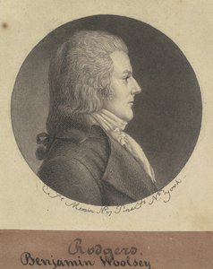 ベンジャミン・ウールジー・ロジャース 作： Charles B. J. Févret de Saint Mémin
