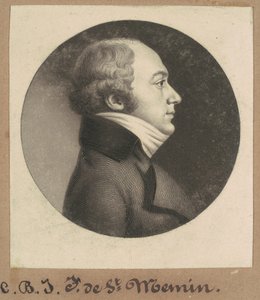 シャルル・バルタザール・ジュリアン・フェヴレ・ド・サン・メマン 作： Charles B. J. Févret de Saint Mémin