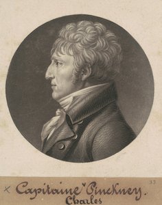 チャールズ・ピンクニー 作： Charles B. J. Févret de Saint Mémin
