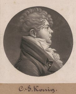 クリスチャン・サイモン・ケーニッヒ 作： Charles B. J. Févret de Saint Mémin