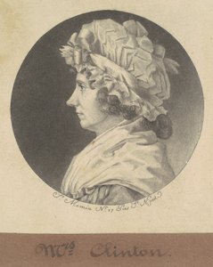 コーネリア・タッペン・クリントン 作： Charles B. J. Févret de Saint Mémin