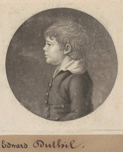 エドワード・ダティル 作： Charles B. J. Févret de Saint Mémin