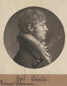 エドワード・ジョンソン・コール 作： Charles B. J. Févret de Saint Mémin