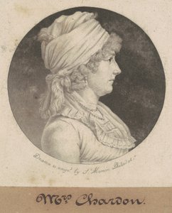 エレノア・ロール・シャルドン 作： Charles B. J. Févret de Saint Mémin