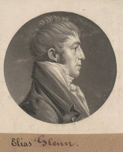 エリアス・グレン 作： Charles B. J. Févret de Saint Mémin