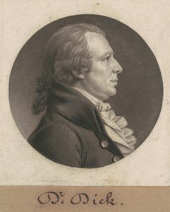 エリシャ・カレン・ディック 作： Charles B. J. Févret de Saint Mémin