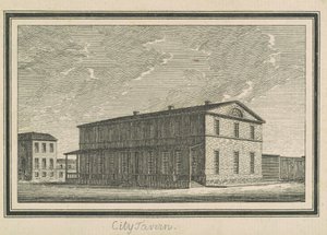 エスペランサ、街の酒場 作： Charles B. J. Févret de Saint Mémin