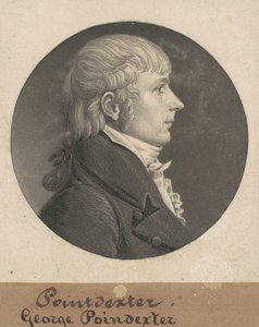 ジョージ・ポインデクスター 作： Charles B. J. Févret de Saint Mémin