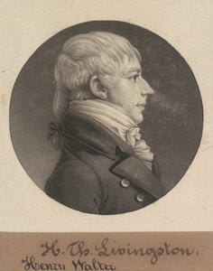 ヘンリー・ウォルター・リビングストン 作： Charles B. J. Févret de Saint Mémin