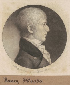 ヘンリー・ウッズ 作： Charles B. J. Févret de Saint Mémin